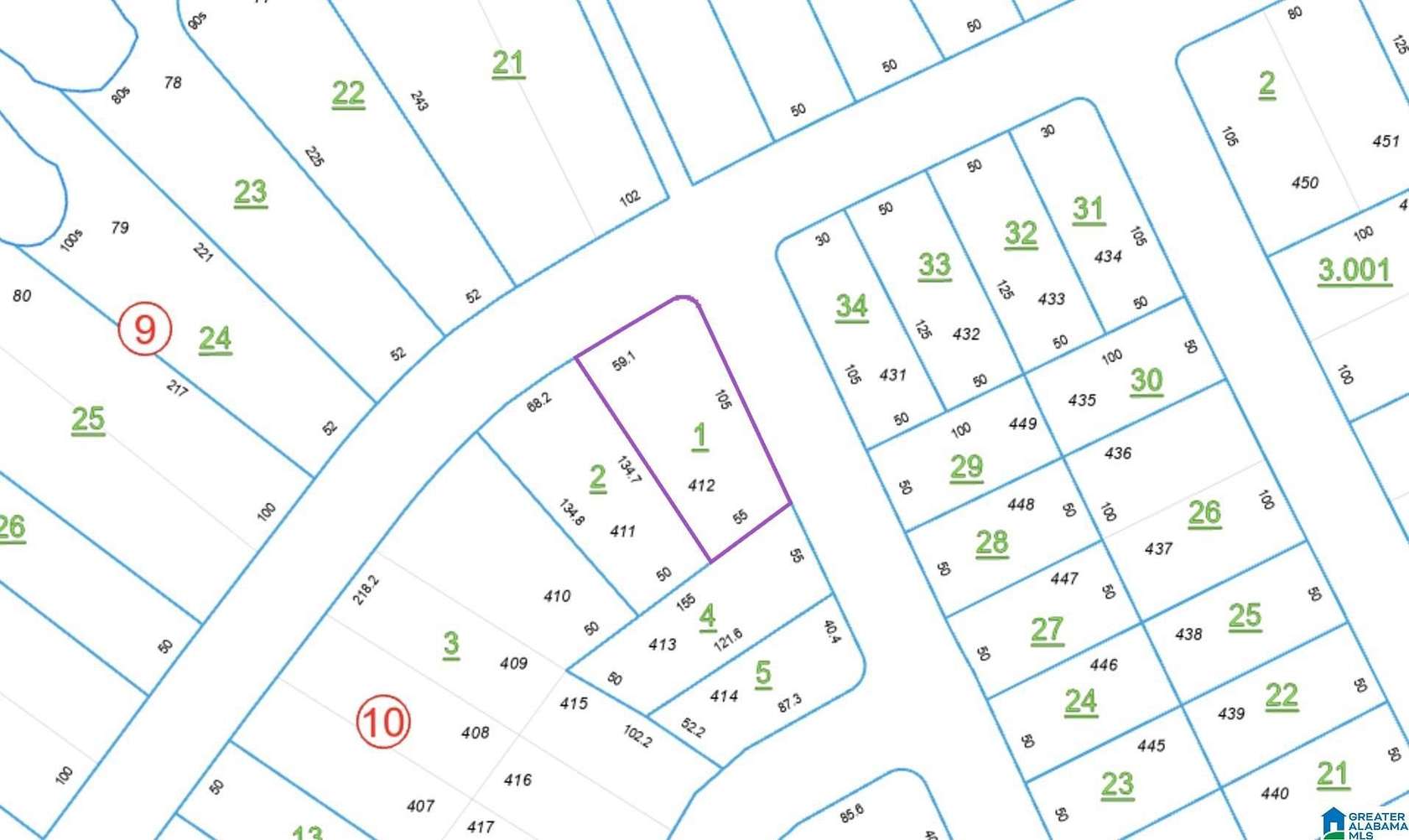 Residential Land for Sale in Ashville, Alabama