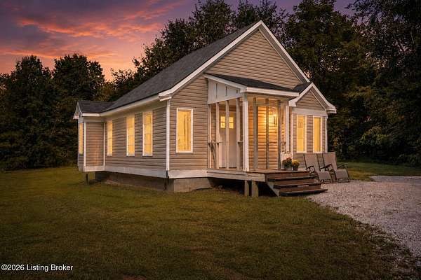 2.48 Acres of Land with Home for Sale in New Salisbury, Indiana