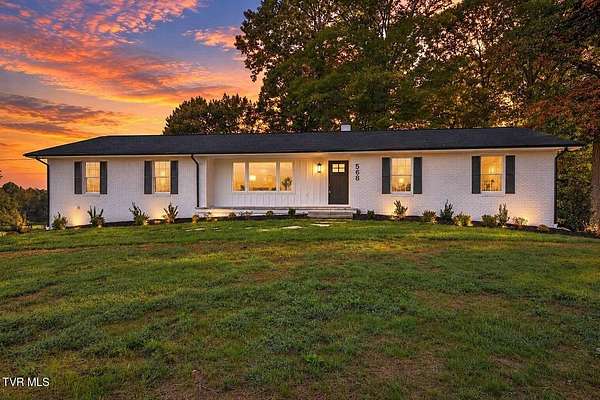 10.5 Acres of Land with Home for Sale in Fall Branch, Tennessee