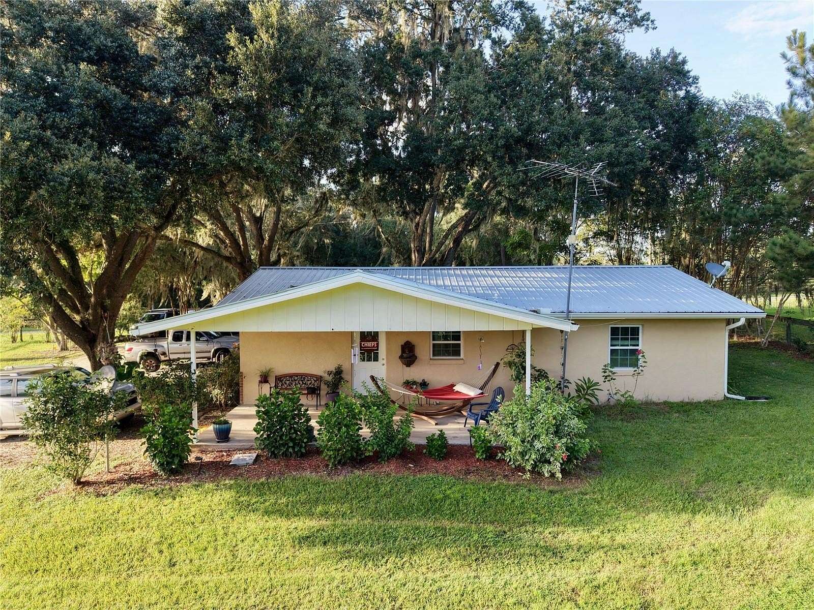 9.14 Acres of Land with Home for Sale in Reddick, Florida