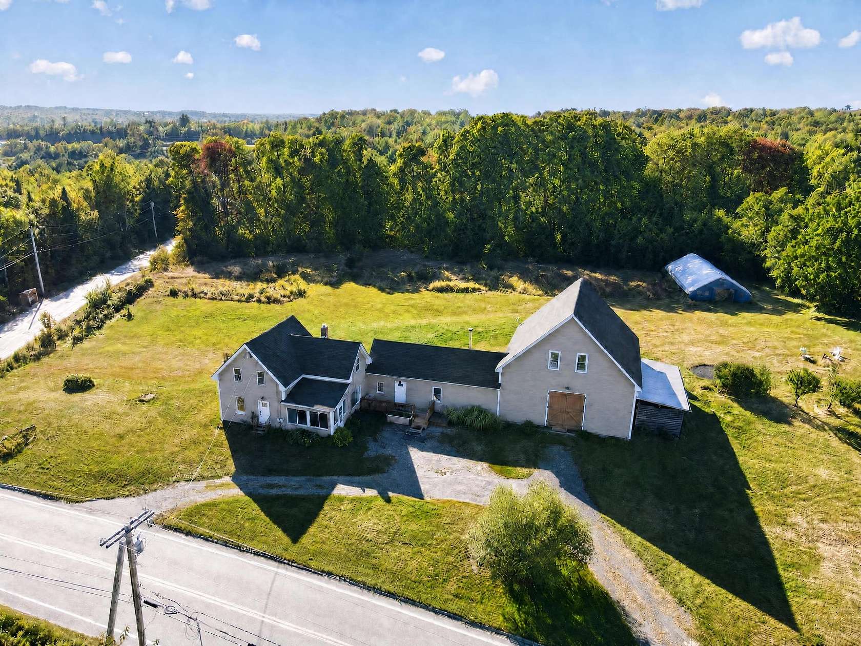 3.48 Acres of Land with Home for Sale in Newport, Maine