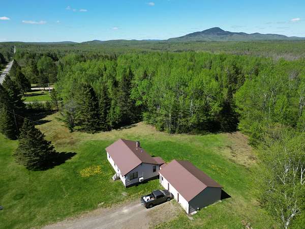 3.2 Acres of Land with Home for Sale in Mount Chase Town, Maine