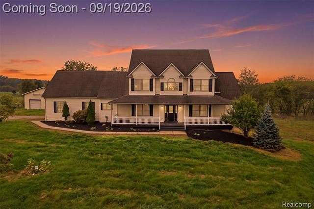 9 Acres of Land with Home for Sale in Marion Township, Michigan