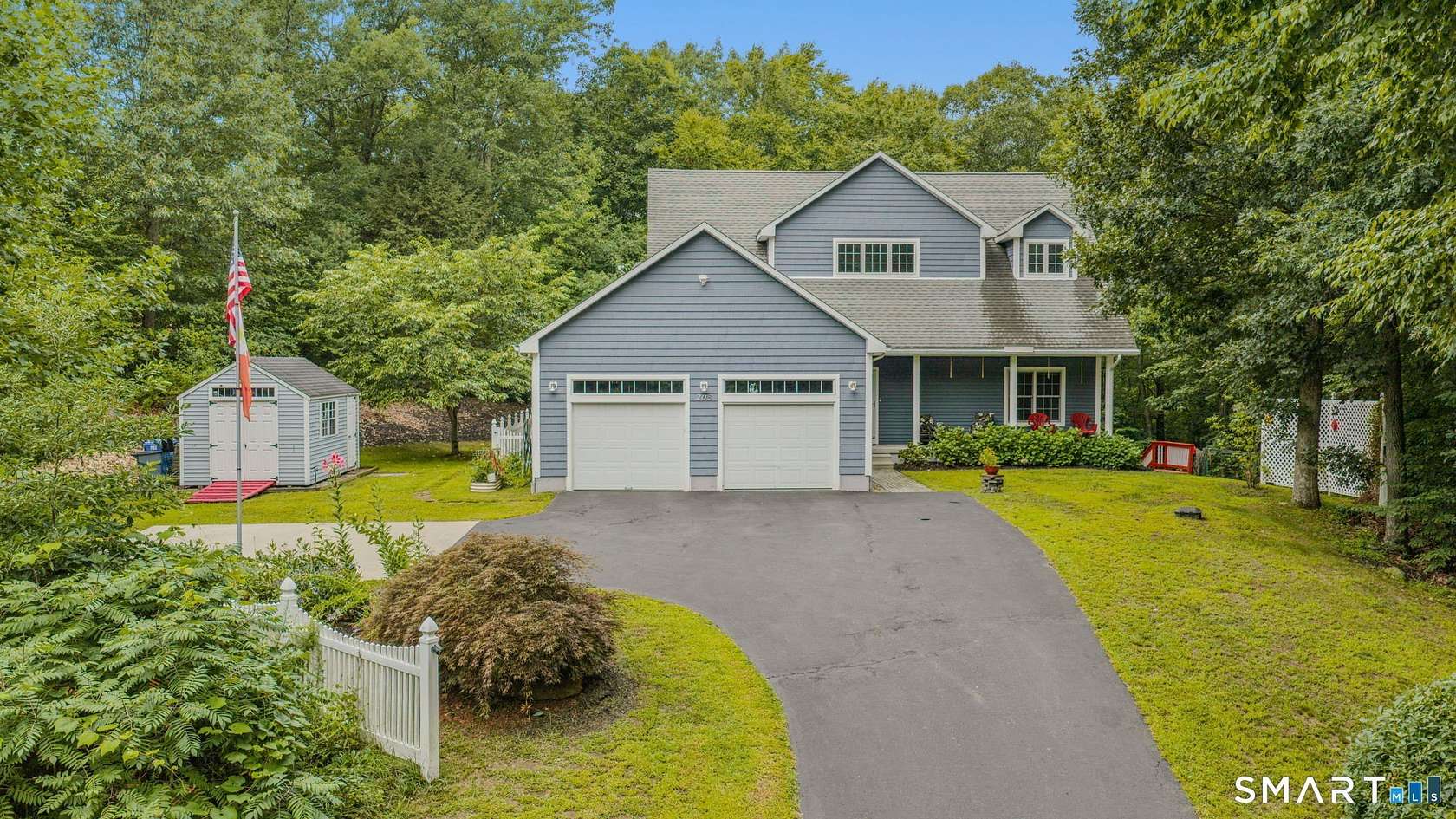 1.85 Acres of Land with Home for Sale in Montville Town, Connecticut