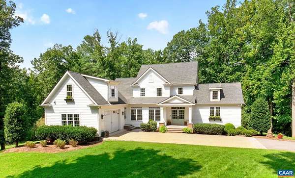 8.27 Acres of Land with Home for Sale in Charlottesville, Virginia