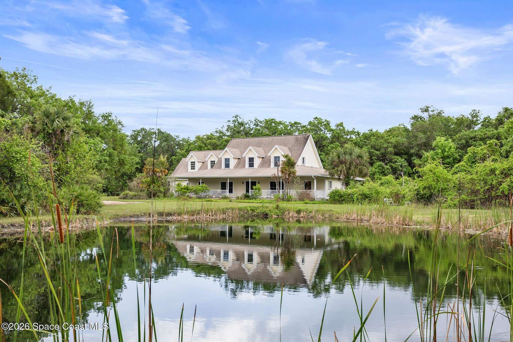 17.4 Acres of Land with Home for Sale in Palm Bay, Florida