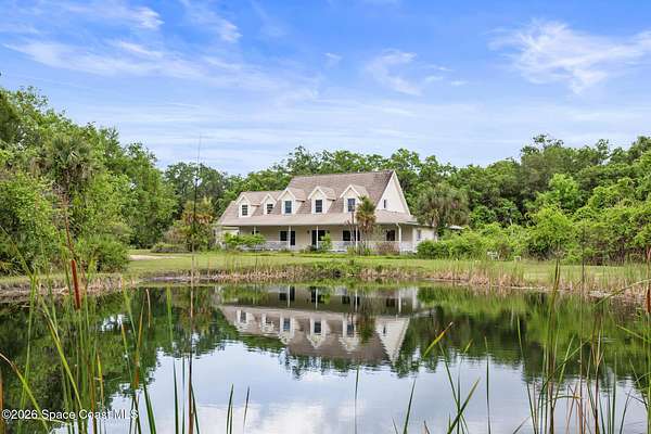 17.4 Acres of Land with Home for Sale in Palm Bay, Florida