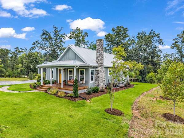 14 Acres of Land with Home for Sale in Mill Spring, North Carolina