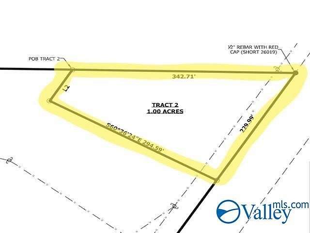 1 Acre of Residential Land for Sale in Scottsboro, Alabama