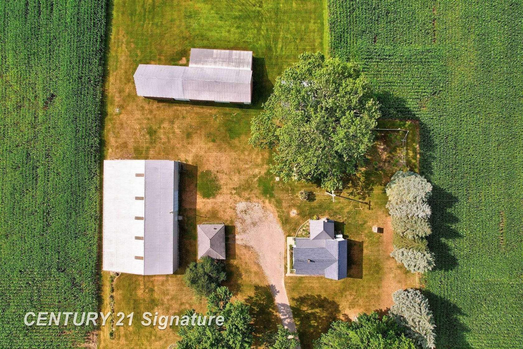 1.52 Acres of Land with Home for Sale in Merrill, Michigan