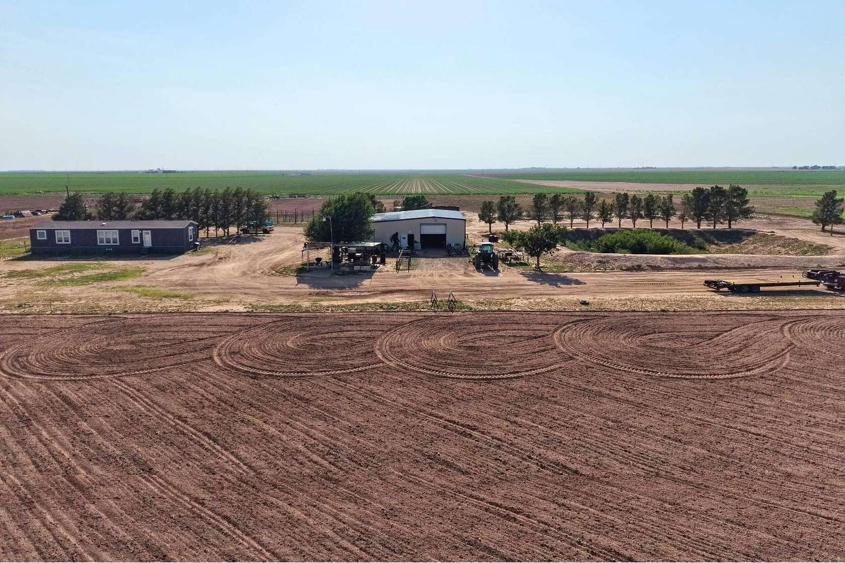 35 Acres of Land with Home for Sale in Ropesville, Texas