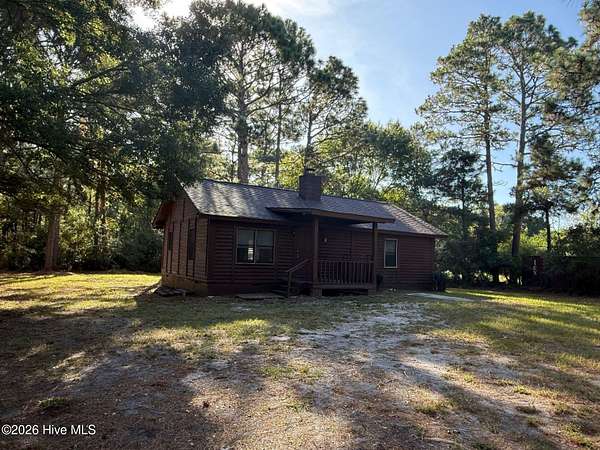 3.34 Acres of Land with Home for Lease in Hubert, North Carolina