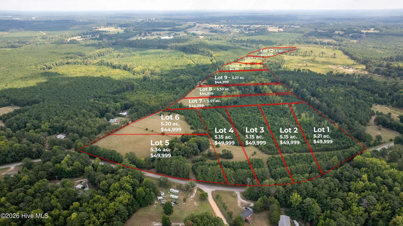 5.39 Acres of Residential Land for Sale in Thomson, Georgia