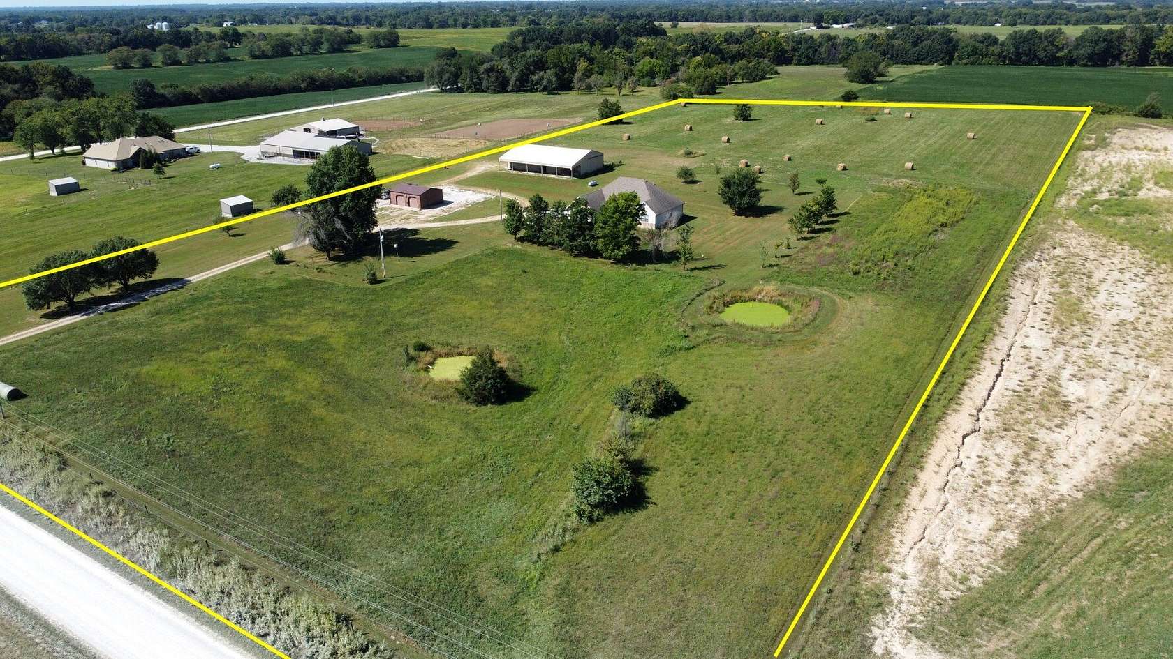 11.5 Acres of Land with Home for Sale in Ashland, Missouri