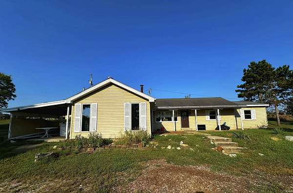3 Acres of Land with Home for Sale in Washington, Indiana