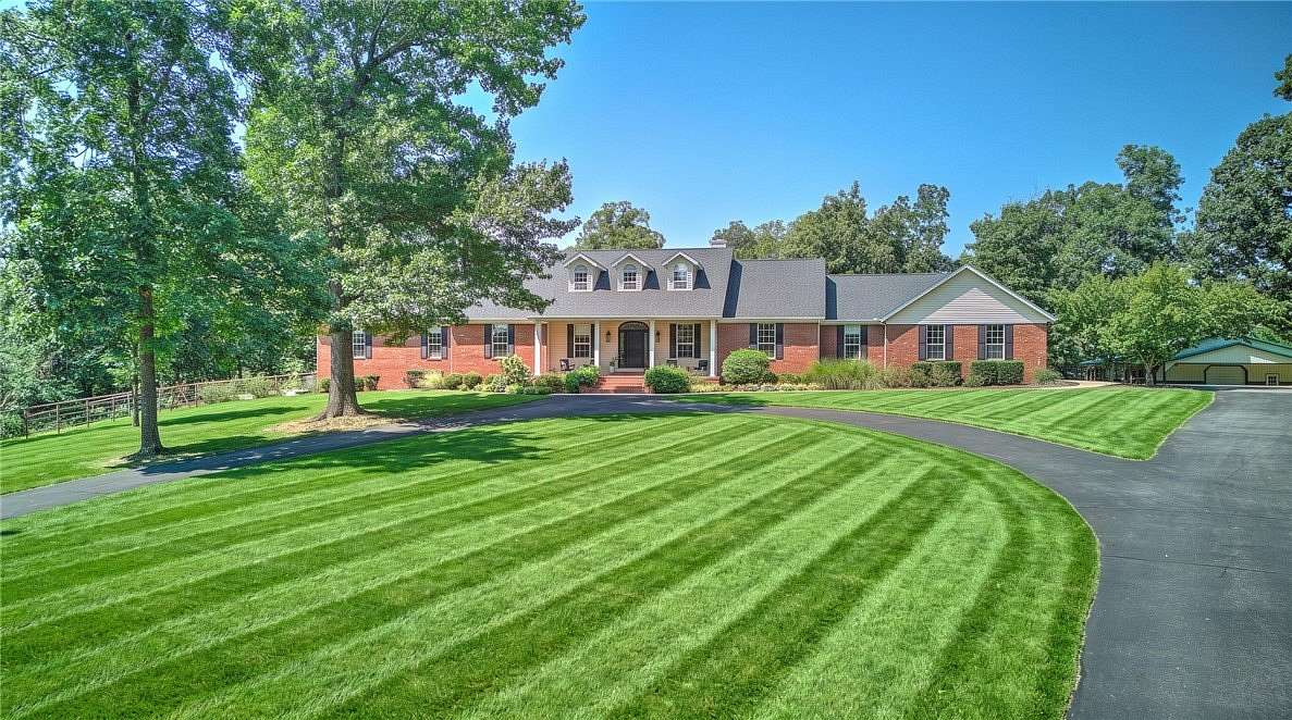 7 Acres of Land with Home for Sale in Rogers, Arkansas