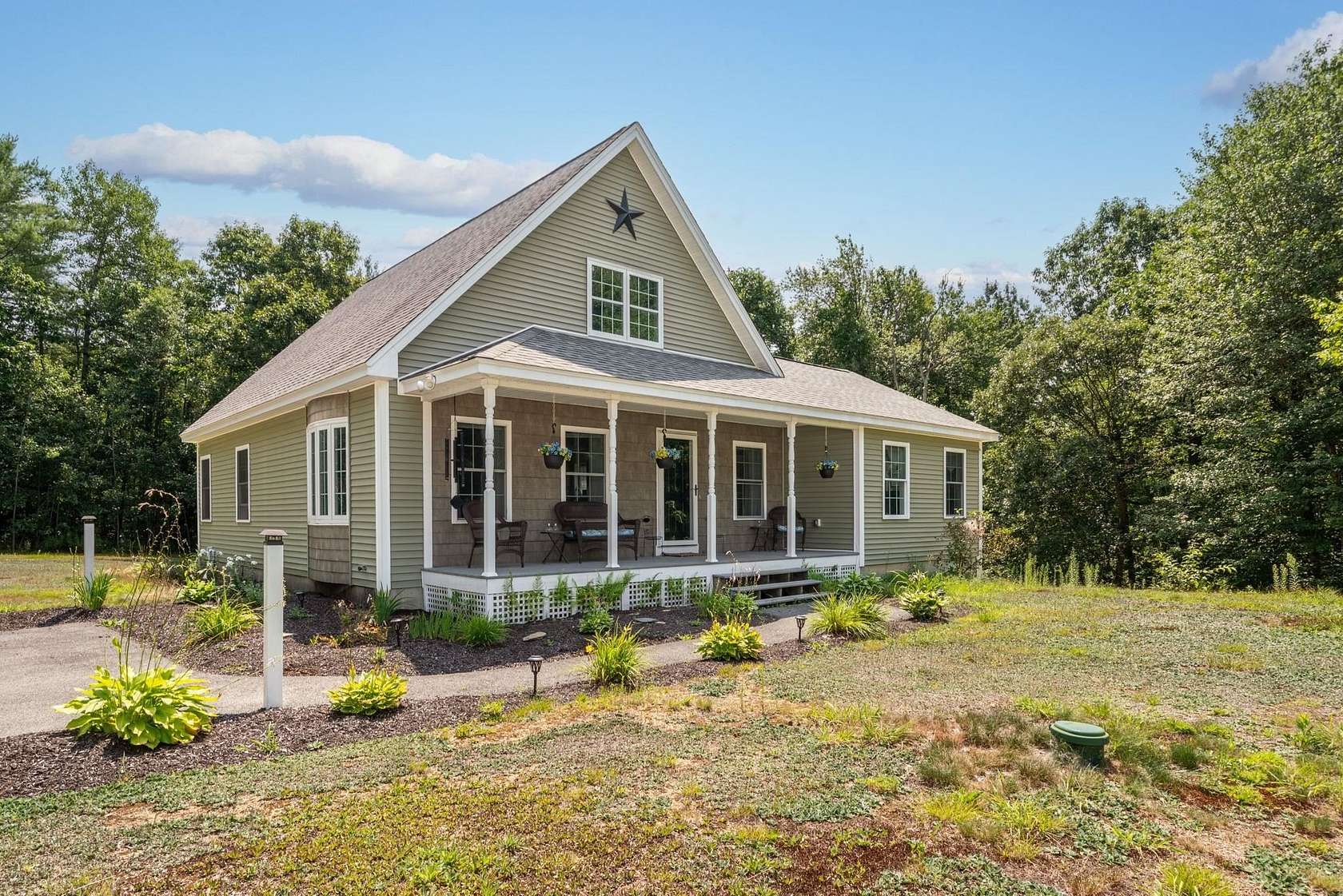 2.17 Acres of Land with Home for Sale in Loudon, New Hampshire