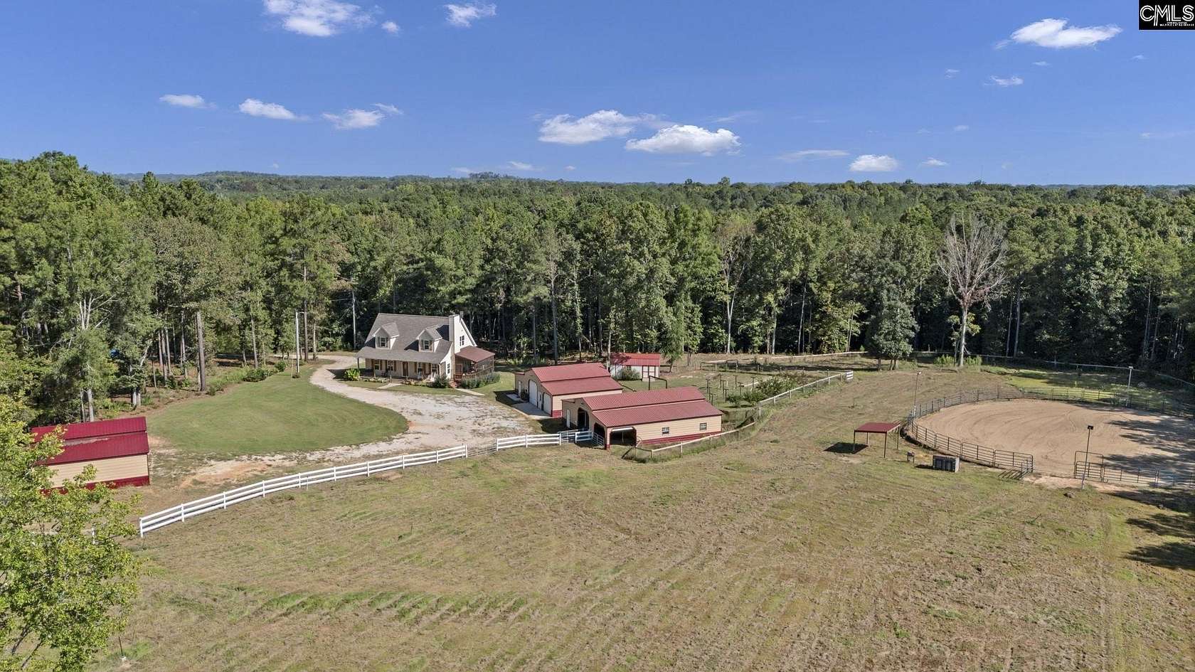 8.5 Acres of Land with Home for Sale in Little Mountain, South Carolina