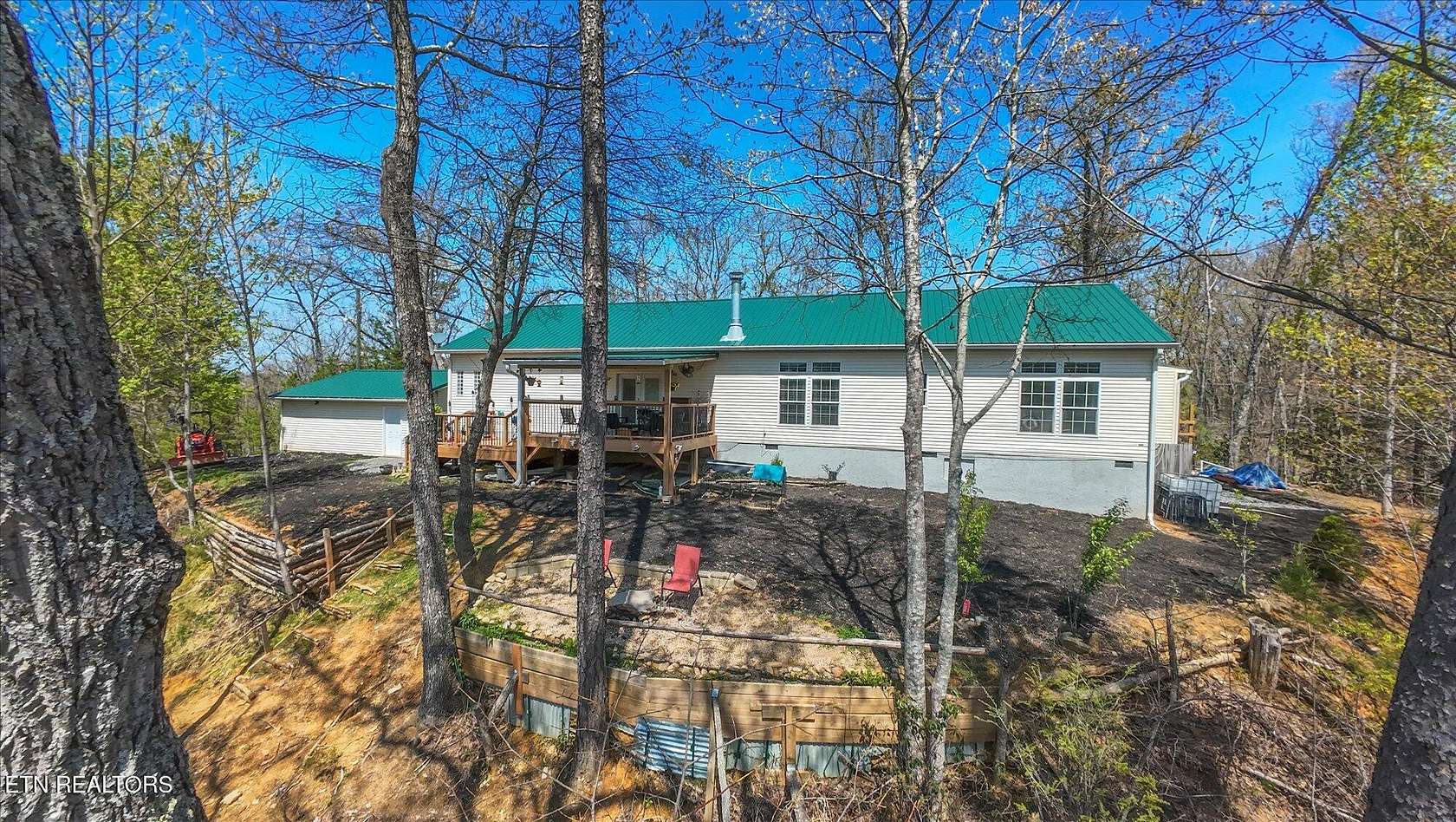 17.2 Acres of Land with Home for Sale in Sevierville, Tennessee