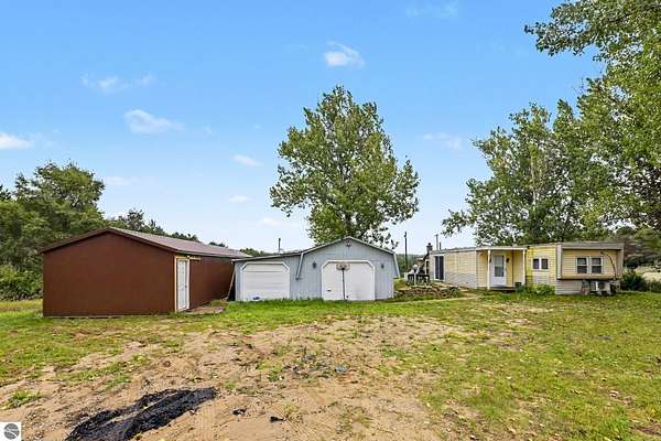 6.33 Acres of Land with Home for Sale in Mesick, Michigan