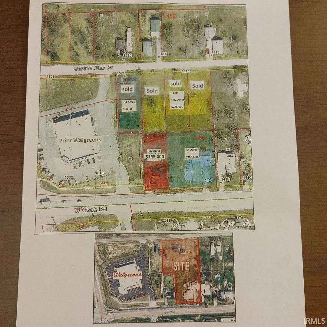 0.3 Acres of Commercial Land for Sale in Fort Wayne, Indiana