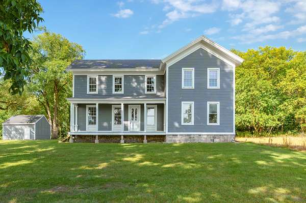 2.9 Acres of Land with Home for Sale in Plainwell, Michigan