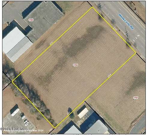 2.44 Acres of Commercial Land for Sale in Elizabeth City, North Carolina