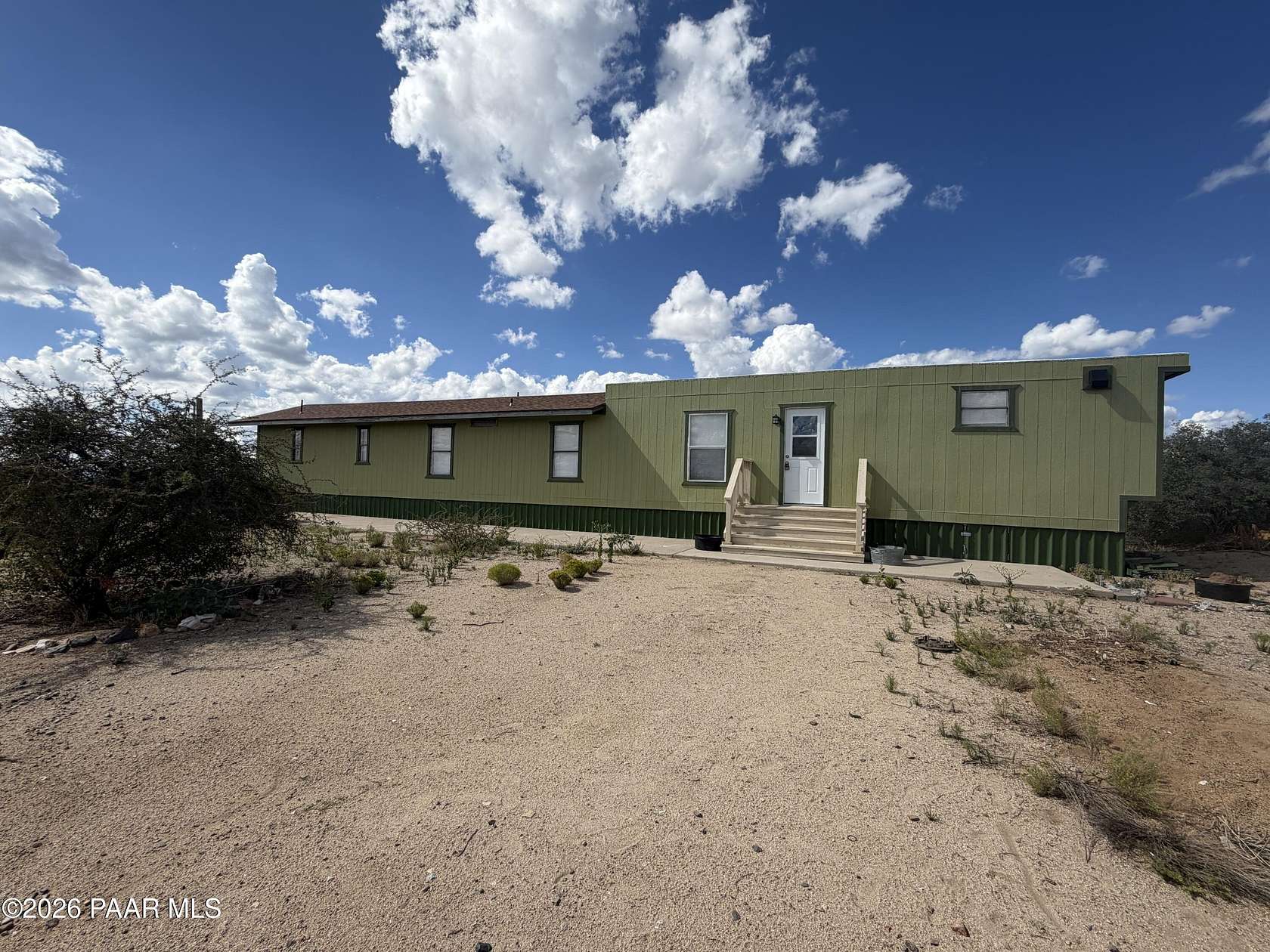 2.33 Acres of Land with Home for Lease in Wilhoit, Arizona