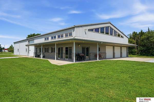 7 Acres of Land with Home for Sale in Blue Springs, Nebraska