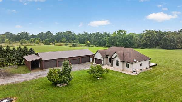 10.1 Acres of Land with Home for Sale in Jackson, Michigan