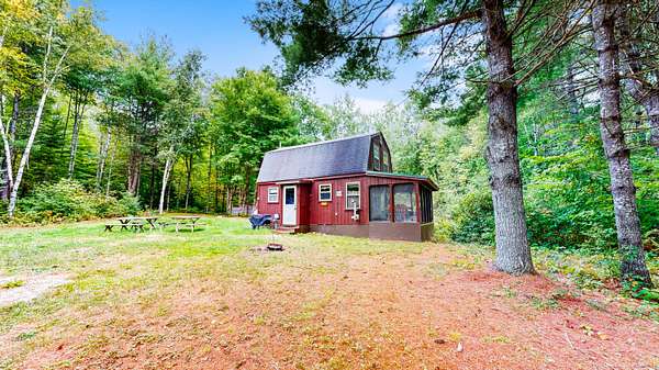 3.7 Acres of Land with Home for Sale in New Sharon, Maine