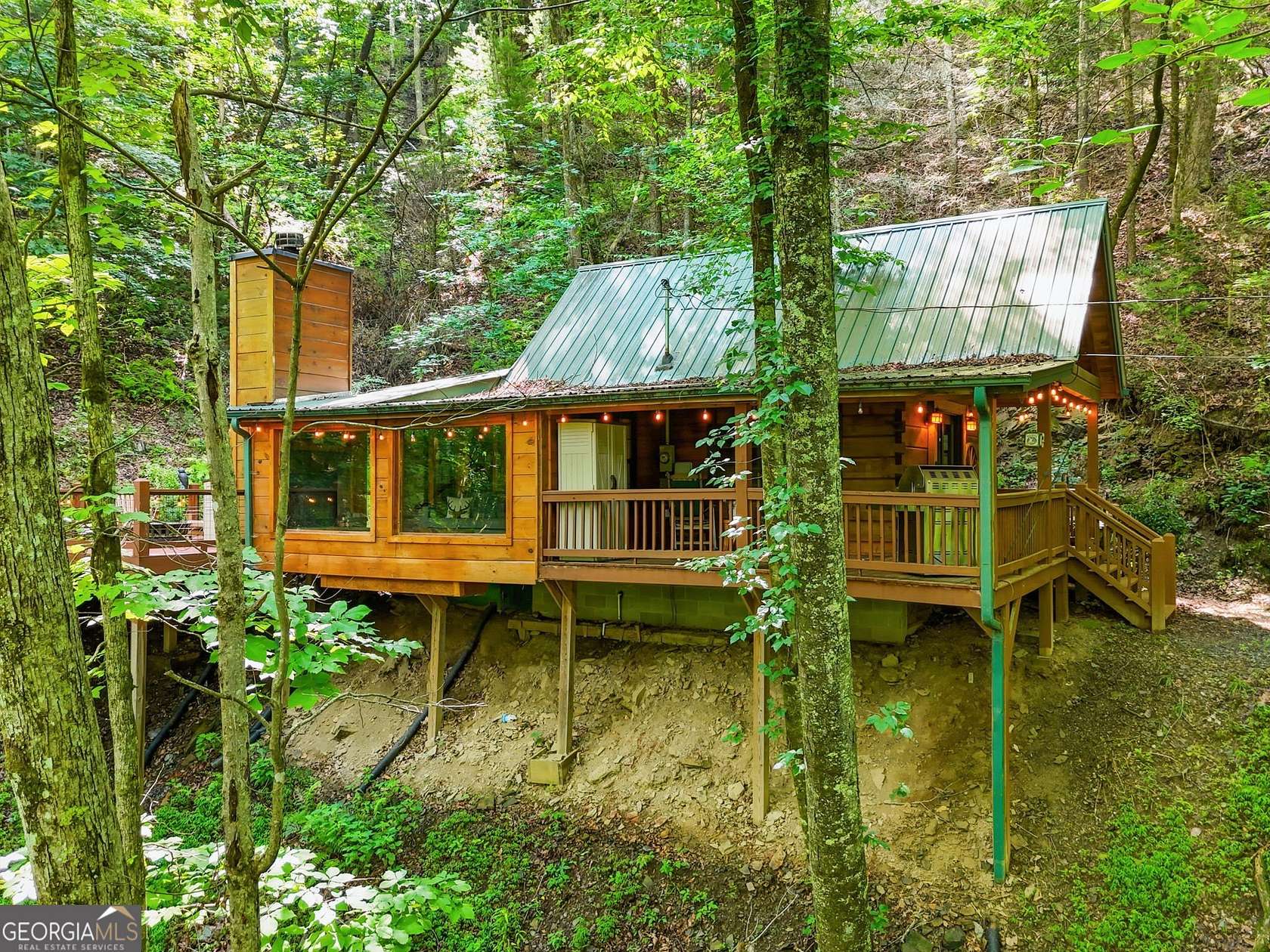 2.13 Acres of Land with Home for Sale in Blue Ridge, Georgia