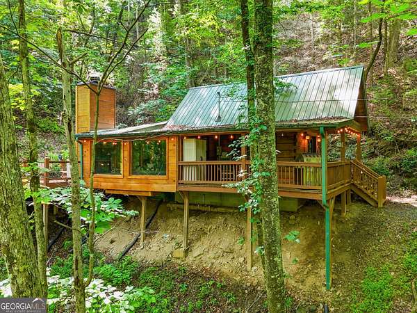 2.13 Acres of Land with Home for Sale in Blue Ridge, Georgia