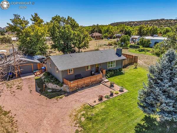 2.12 Acres of Land with Home for Sale in Brookside, Colorado