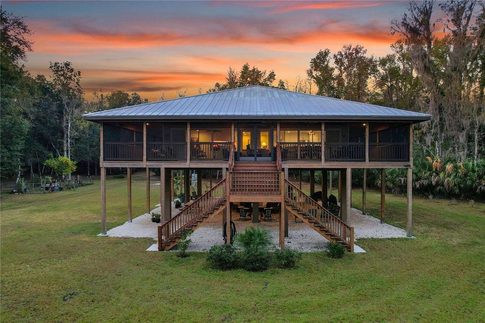 6.37 Acres of Land with Home for Sale in Georgetown, Florida