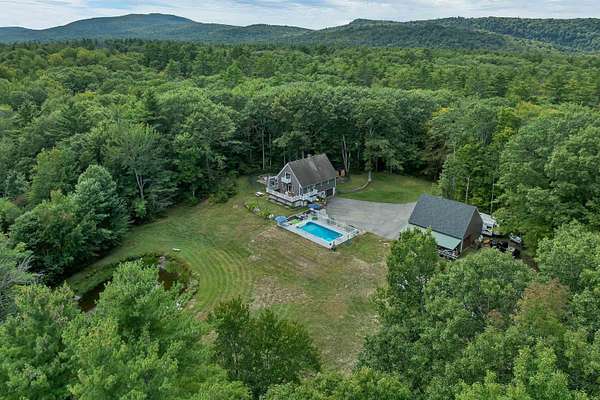 6.4 Acres of Land with Home for Sale in Brookfield, New Hampshire