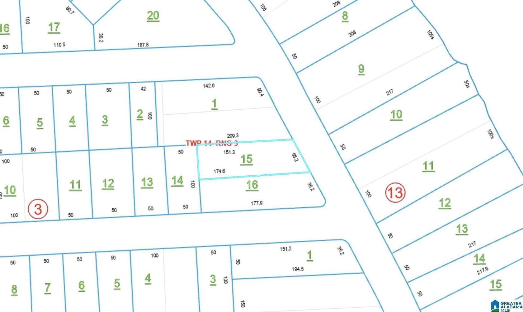 Residential Land for Sale in Ashville, Alabama