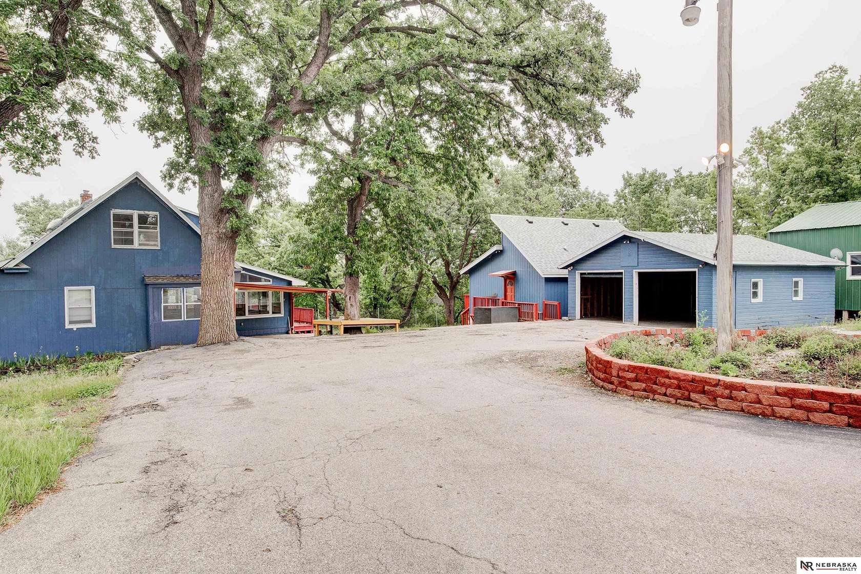 6.8 Acres of Land with Home for Sale in Omaha, Nebraska