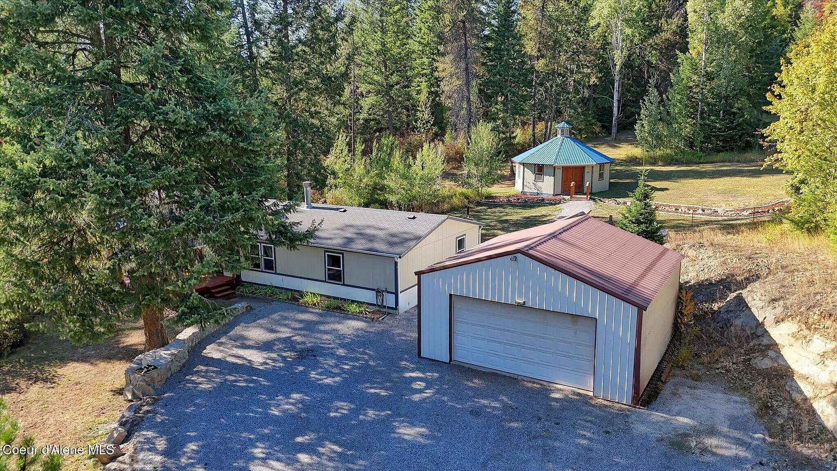 10 Acres of Land with Home for Sale in Hayden, Idaho