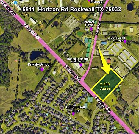 2.3 Acres of Mixed-Use Land for Sale in Rockwall, Texas
