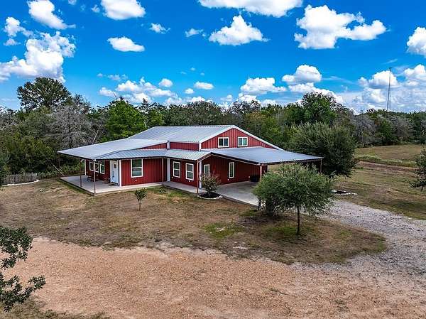 10 Acres of Land with Home for Sale in La Grange, Texas