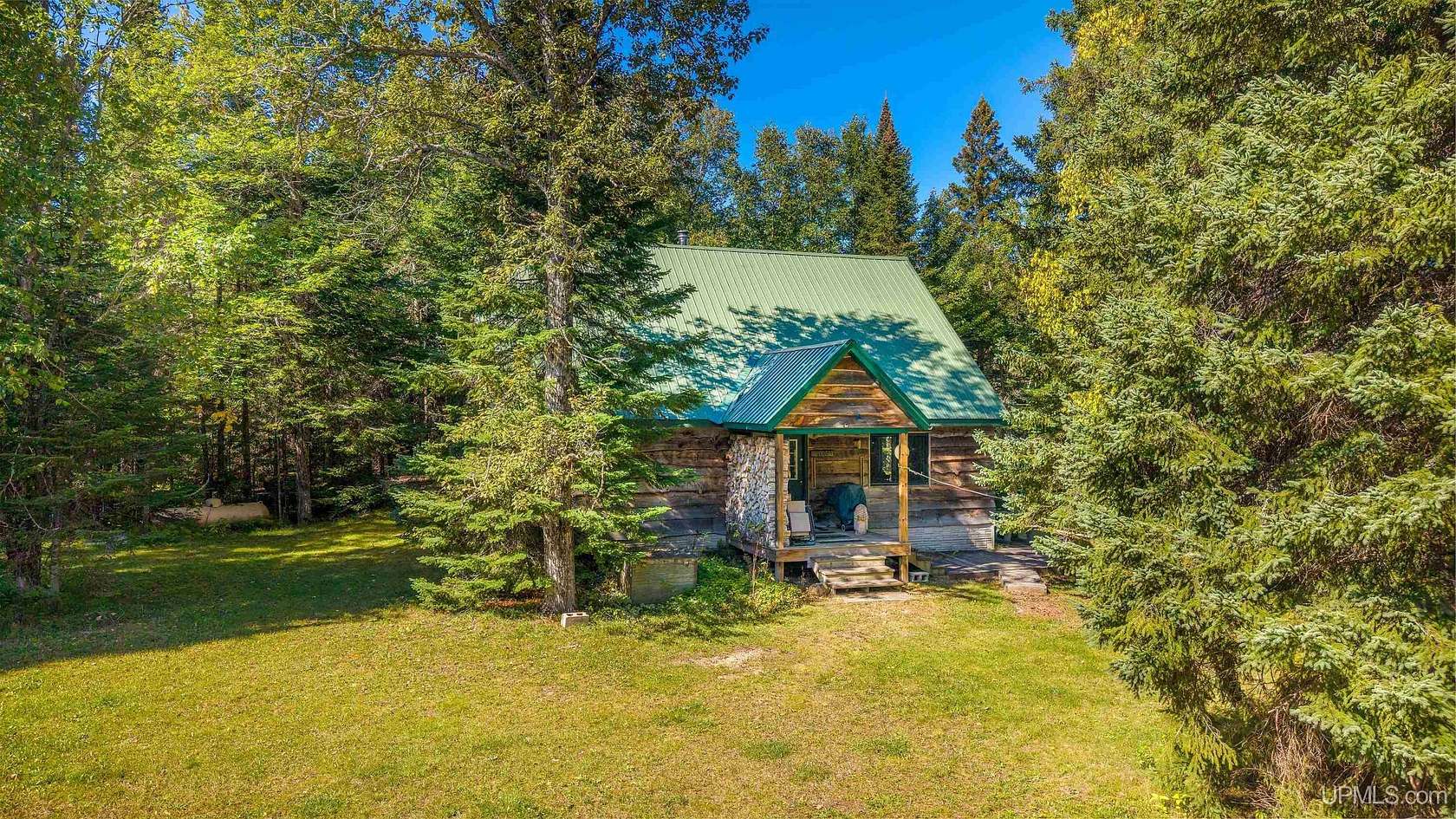 360 Acres of Recreational Land with Home for Sale in Hulbert, Michigan
