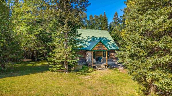 360 Acres of Recreational Land with Home for Sale in Hulbert, Michigan