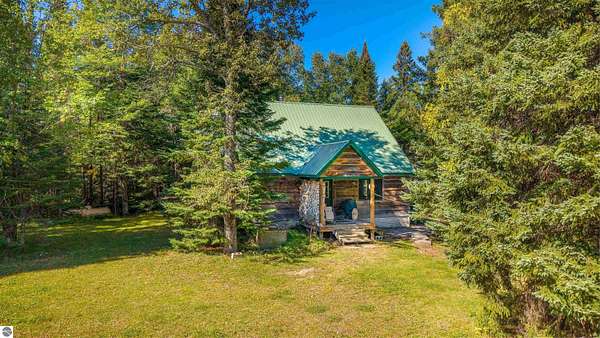 360 Acres of Recreational Land with Home for Sale in Hulbert, Michigan