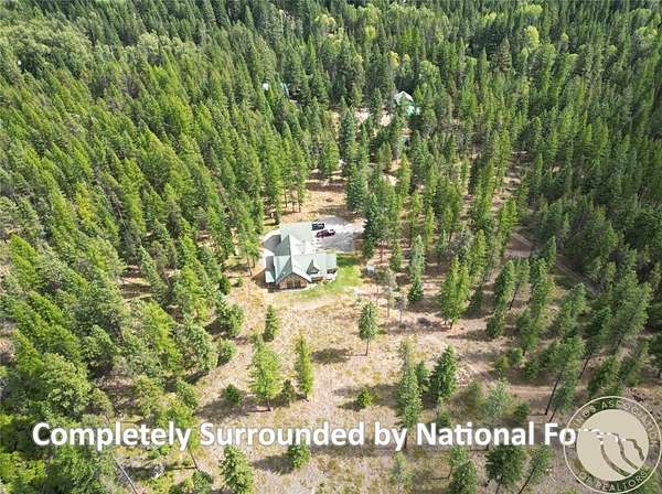 40 Acres of Recreational Land with Home for Sale in Libby, Montana