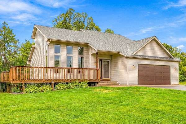 6.33 Acres of Land with Home for Sale in Center City, Minnesota