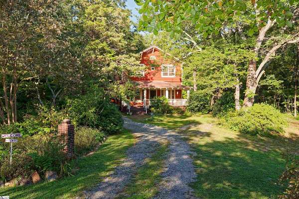 12 Acres of Land with Home for Sale in Landrum, South Carolina