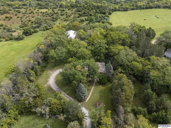 7 Acres of Land with Home for Sale in Fort Calhoun, Nebraska