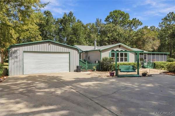 4.82 Acres of Land with Home for Sale in Crystal River, Florida