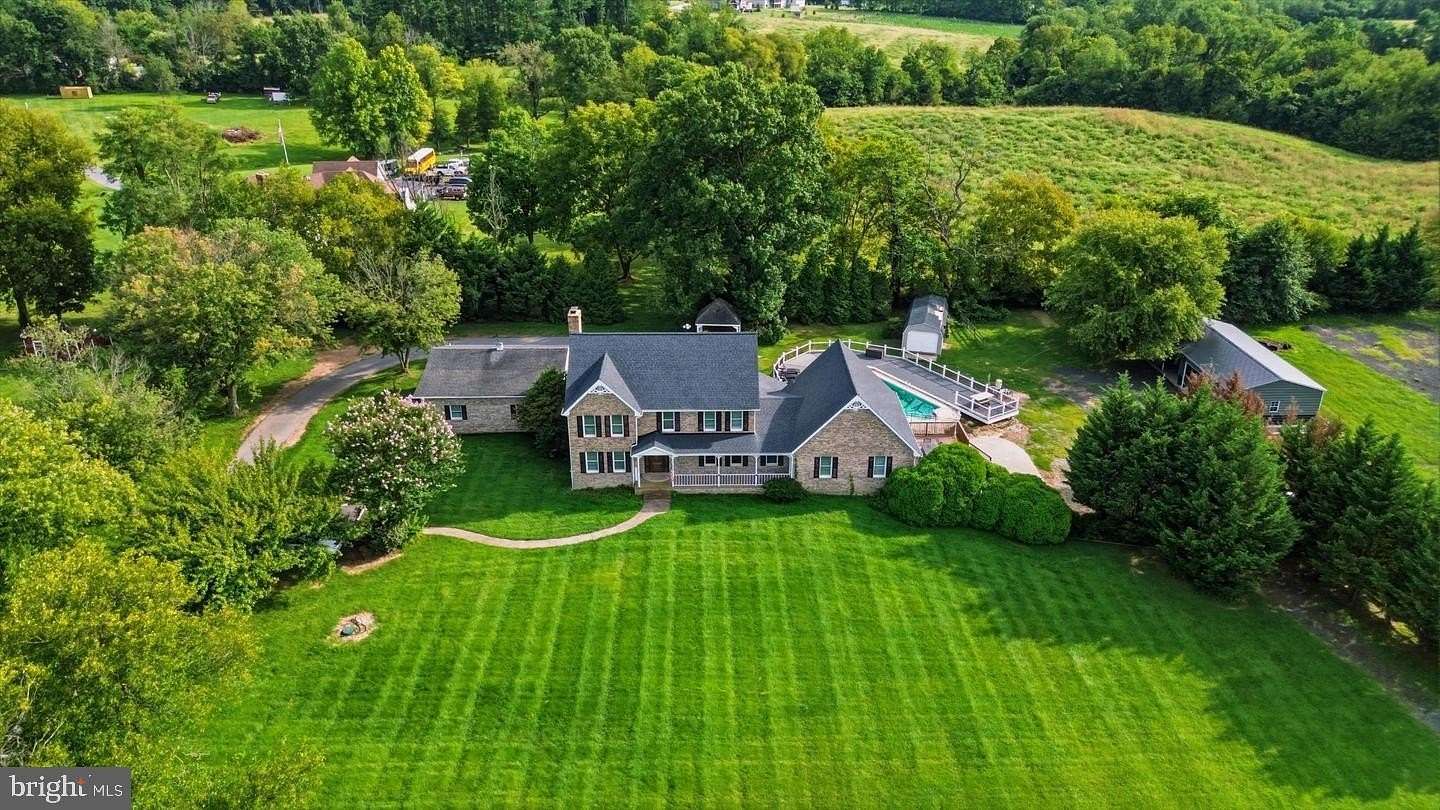 6.58 Acres of Land with Home for Sale in Knoxville, Maryland